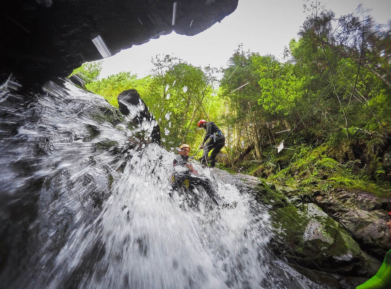 Canyoning in Hinterglemm Canyoning in Hinterglemm