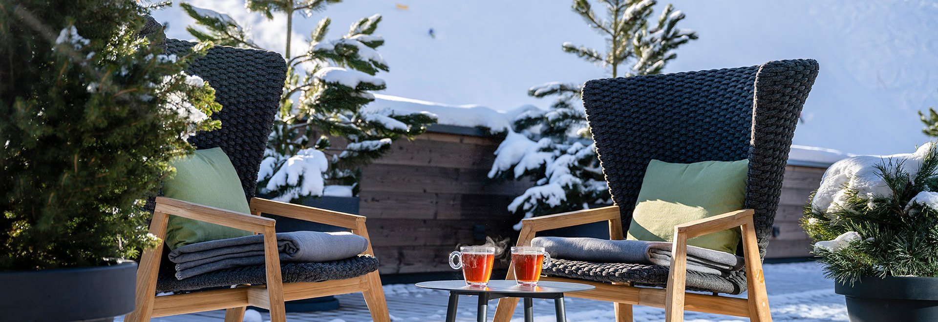 Dachterrasse im Das Zwölferhaus