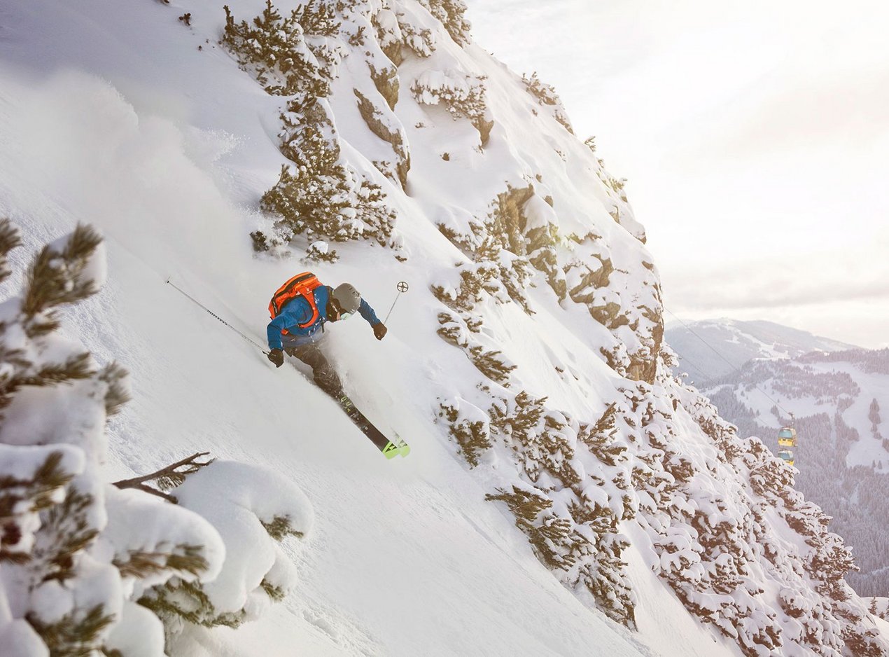 Freerider am Hang Freerider am Hang