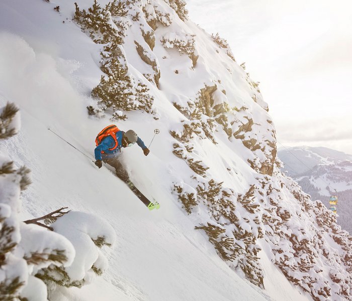 Freerider am Hang Freerider am Hang