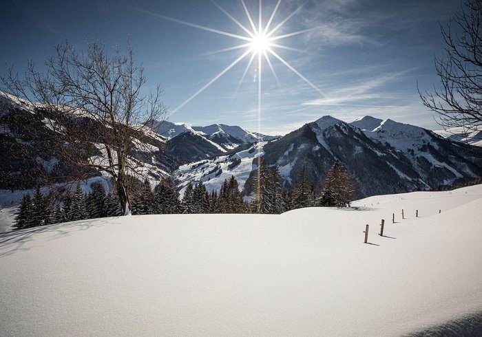 Winter hiking in Saalbach Hinterglemm Winter hiking in Saalbach Hinterglemm