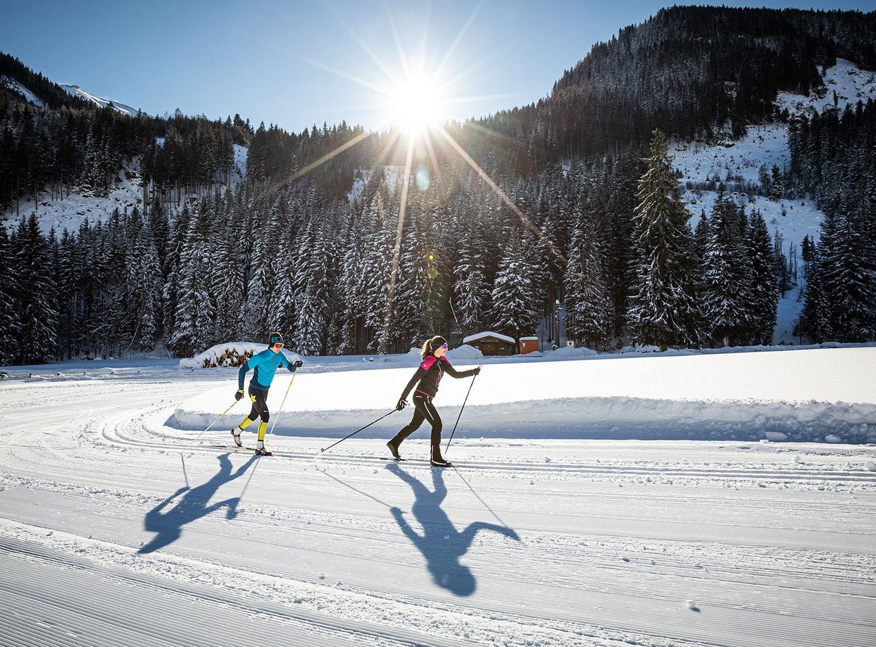 Cross-country skiing in Saalbach Hinterglemm Cross-country skiing in Saalbach Hinterglemm