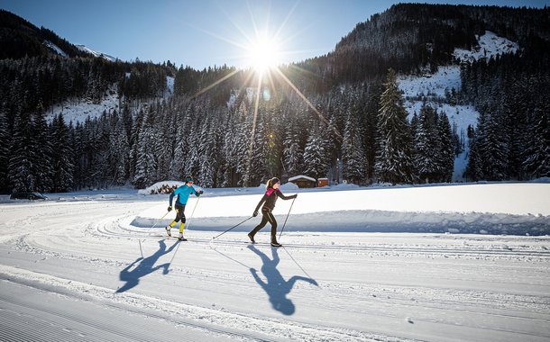 Cross-country skiing in Saalbach Hinterglemm