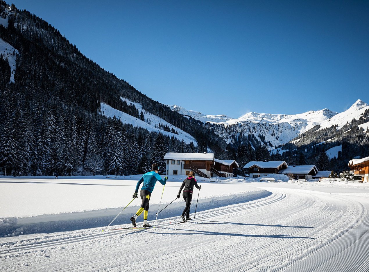 Cross-country skiing in Saalbach Hinterglemm Cross-country skiing in Saalbach Hinterglemm