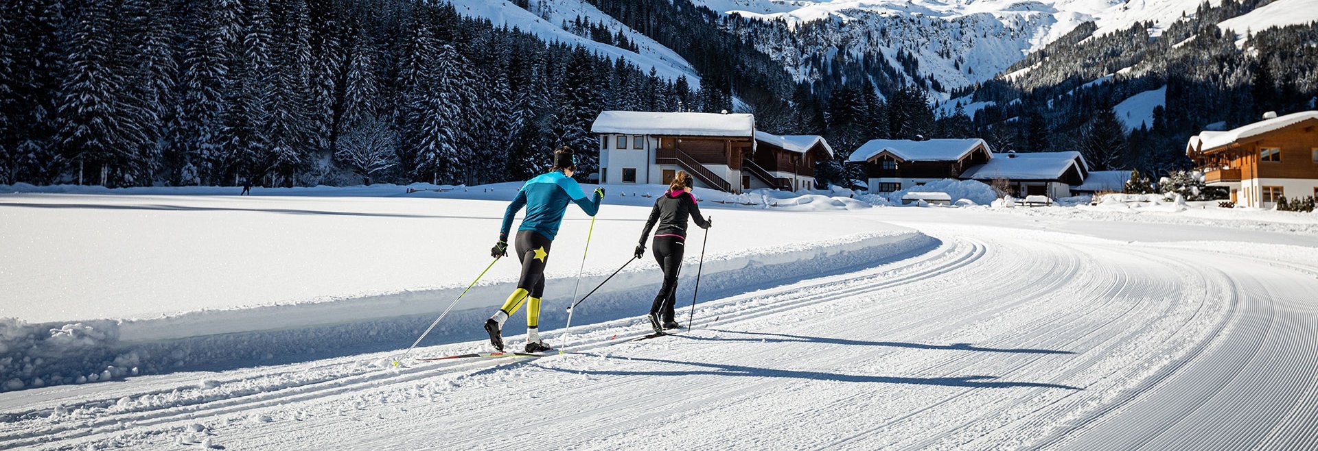 Cross-country skiing in Saalbach Hinterglemm