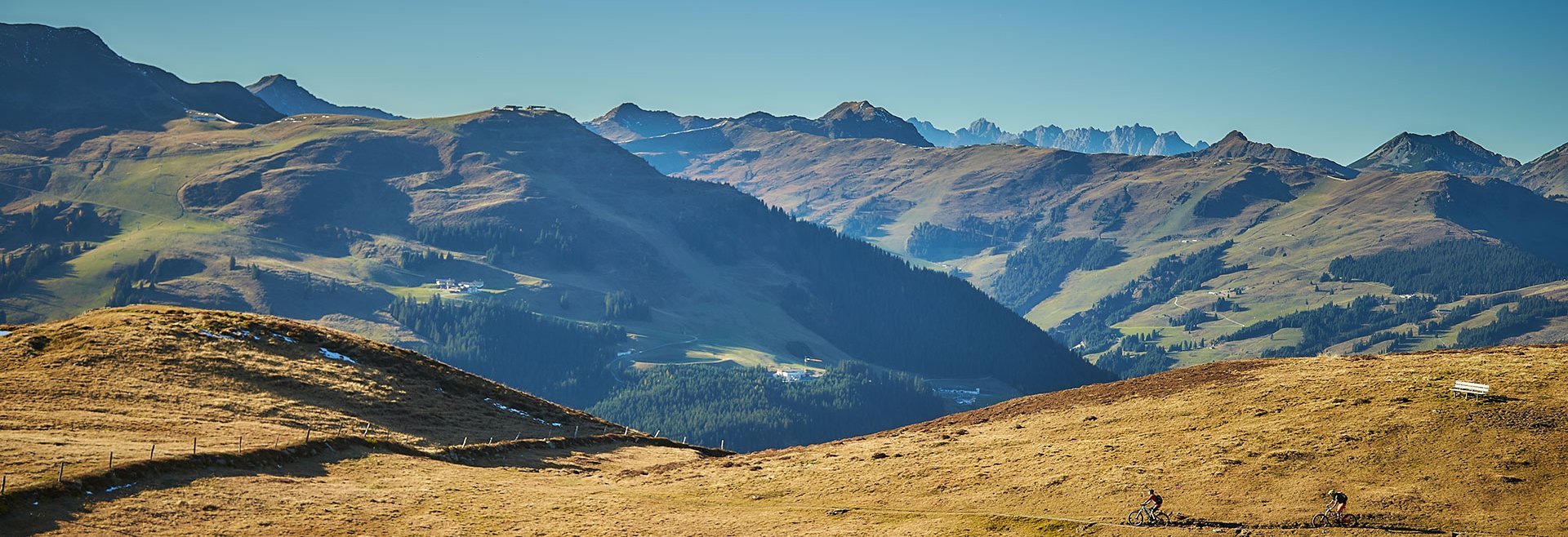 Mountain panorama Saalbach Hinterglemm