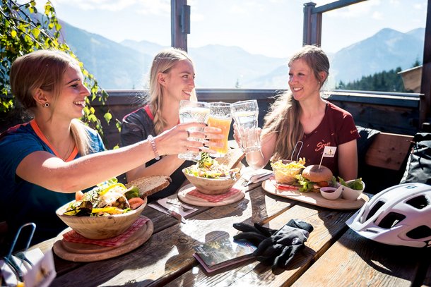 Kulinarik auf der Hütte