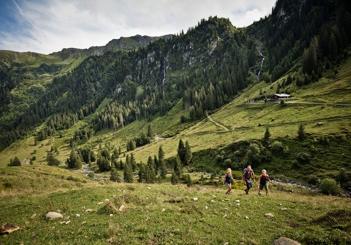 Familienwanderung Saalbach Hinterglemm