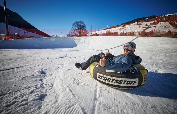 Snowtubing in Saalbach Hinterglemm