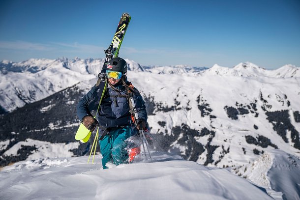 Freerider am Hang
