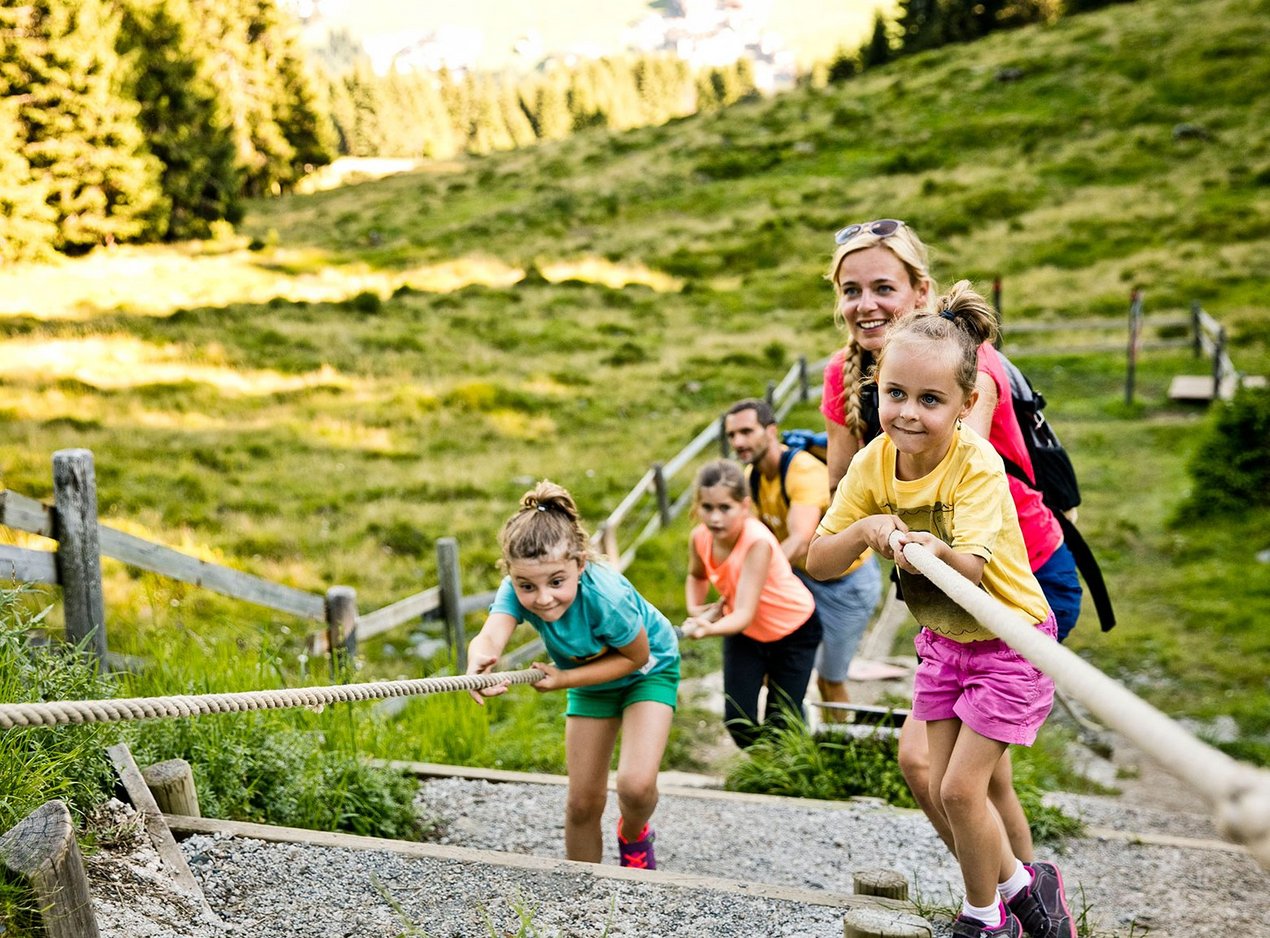 Family on holiday in Saalbach Hinterglemm Family on holiday in Saalbach Hinterglemm