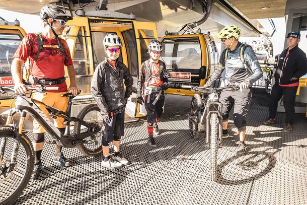 Biken Bergstation Saalbach Hinterglemm