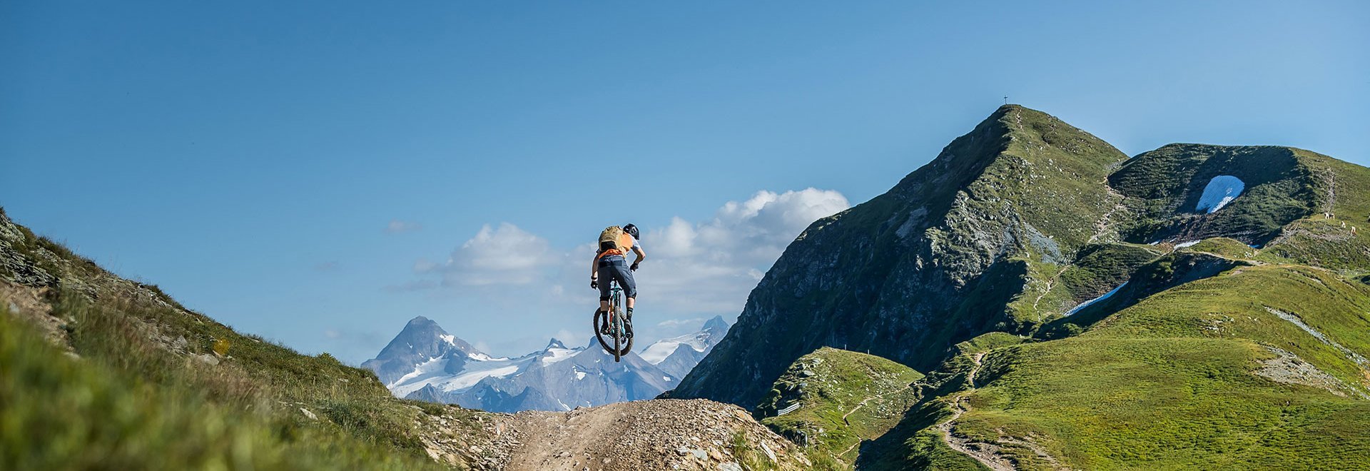 Mountain biking Saalbach Hinterglemm panorama