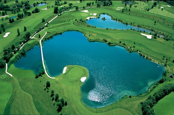 Luftaufnahme Golfclub