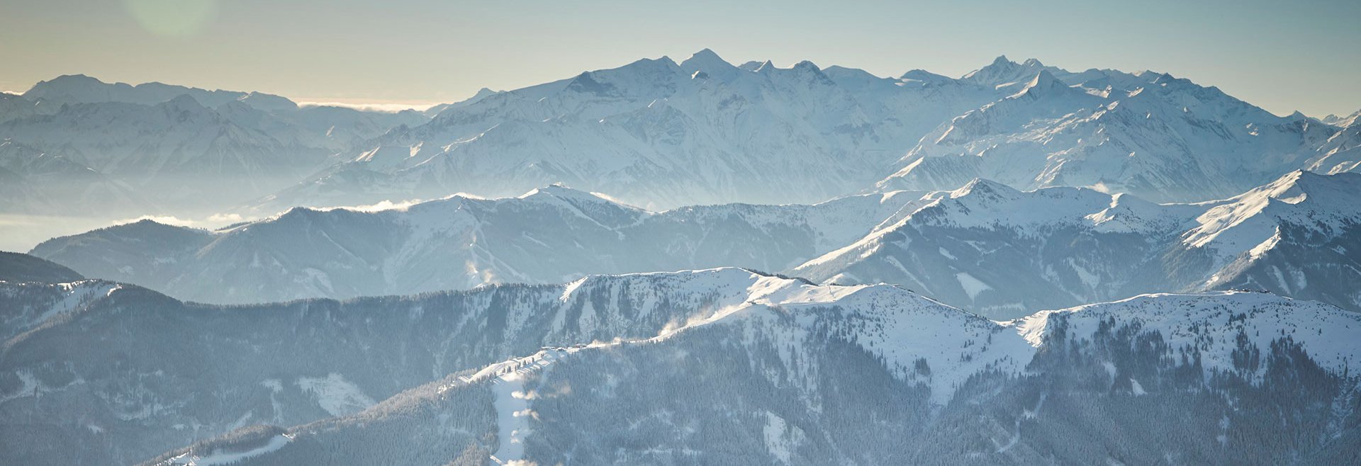 Piste panorama in Saalbach Hinterglemm