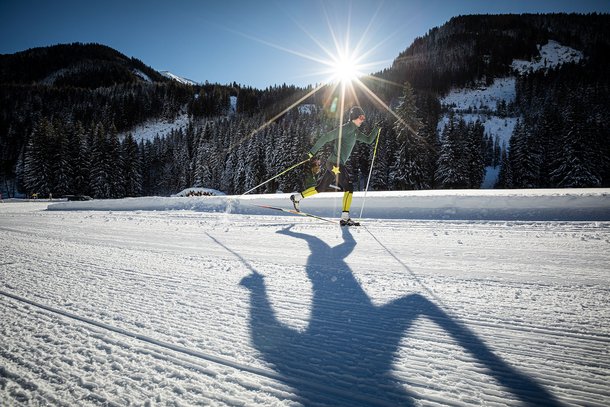 Cross-country skiing in Saalbach Hinterglemm