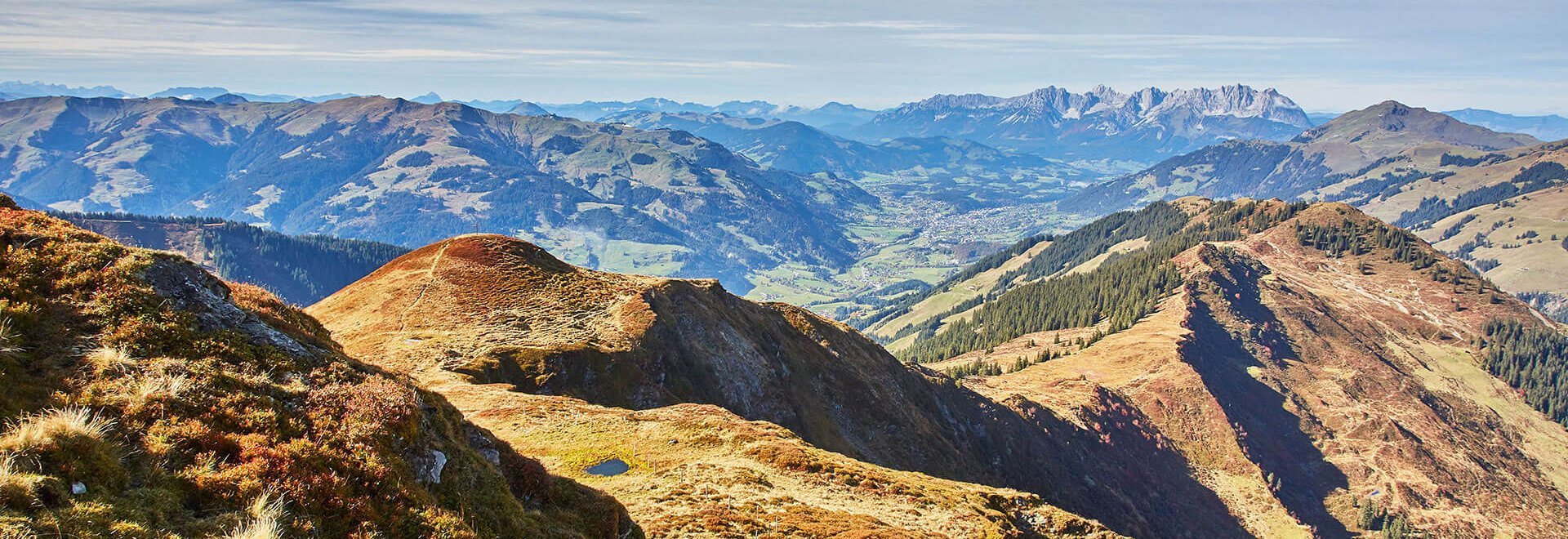 Mountain panorama Saalbach Hinterglemm