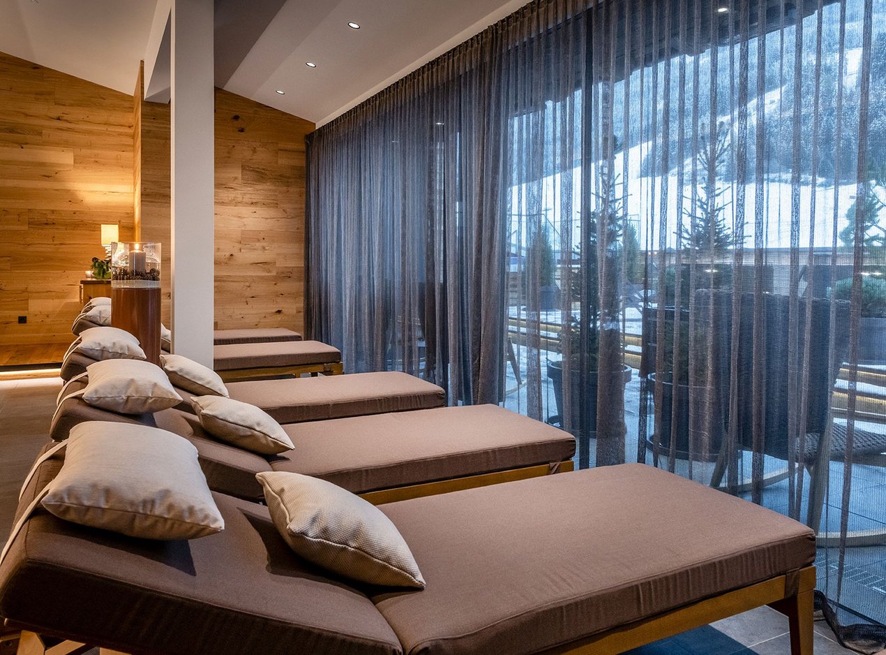 Panorama quiet room interior view Panorama quiet room interior view