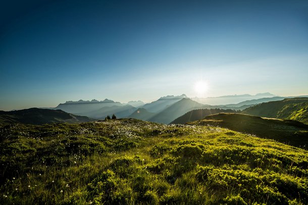 Bergpanorama Saalbach Hinterglemm