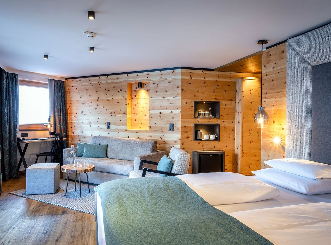 Stone pine suite Kuschelzeit interior view Stone pine suite Kuschelzeit interior view